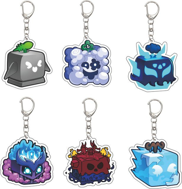 Bandai Schlüsselanhänger Acryl, Anime Blox Fruits, 55 mm, Unisex - Bild 1