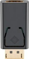 Goobay Adapter DisplayPort zu HDMI in Schwarz - Bild 1