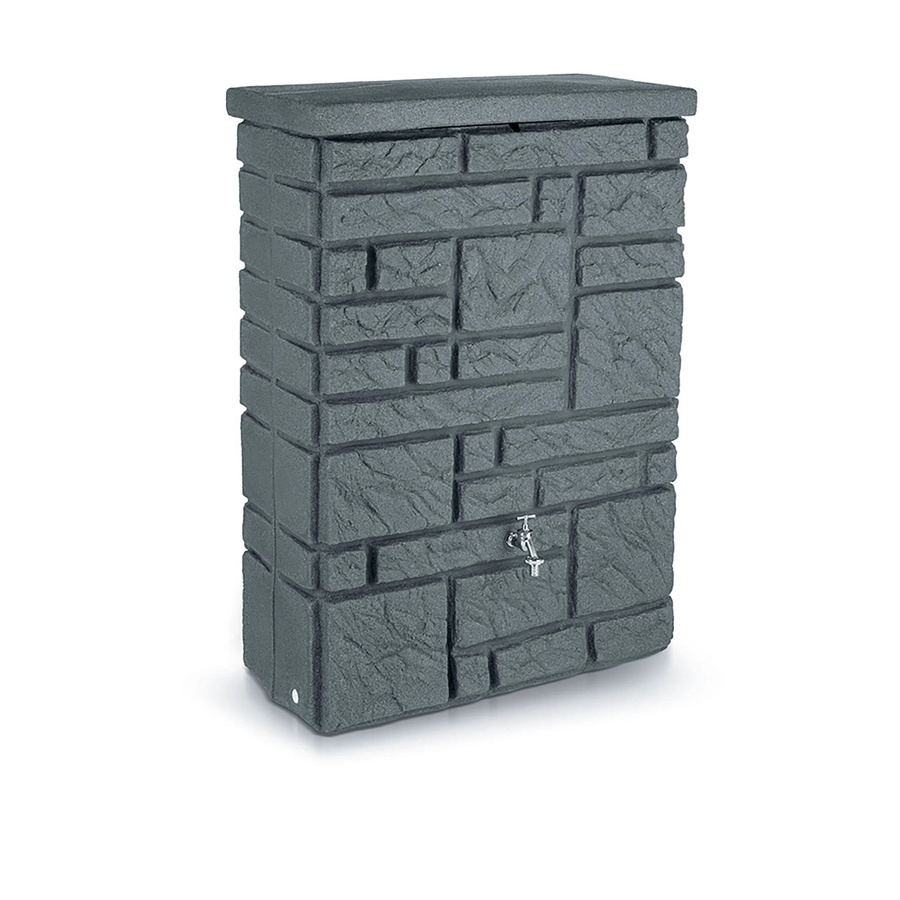 Regentonne Arves Maurano 300 in Black Granit mit 20 mm Anschluss - Bild 2