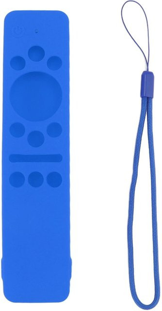 Silikon Schutzhülle für Samsung Smart TV Fernbedienung BN59 01259E 1259B 1312A 1312B in Blau - Bild 1