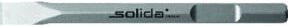 Solida Flachmeissel Sechskant Silber, Länge: 400 mm, Breite: 28 mm - Bild 1