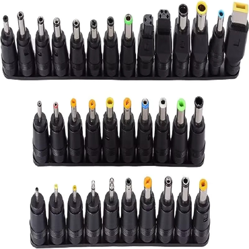 AOKIN 34-teiliges Universal-Laptop-Notebook-Eingang-DC-Stecker-Set mit Klinkenspitzen für verschiedene Notebook-Modelle - Bild 4