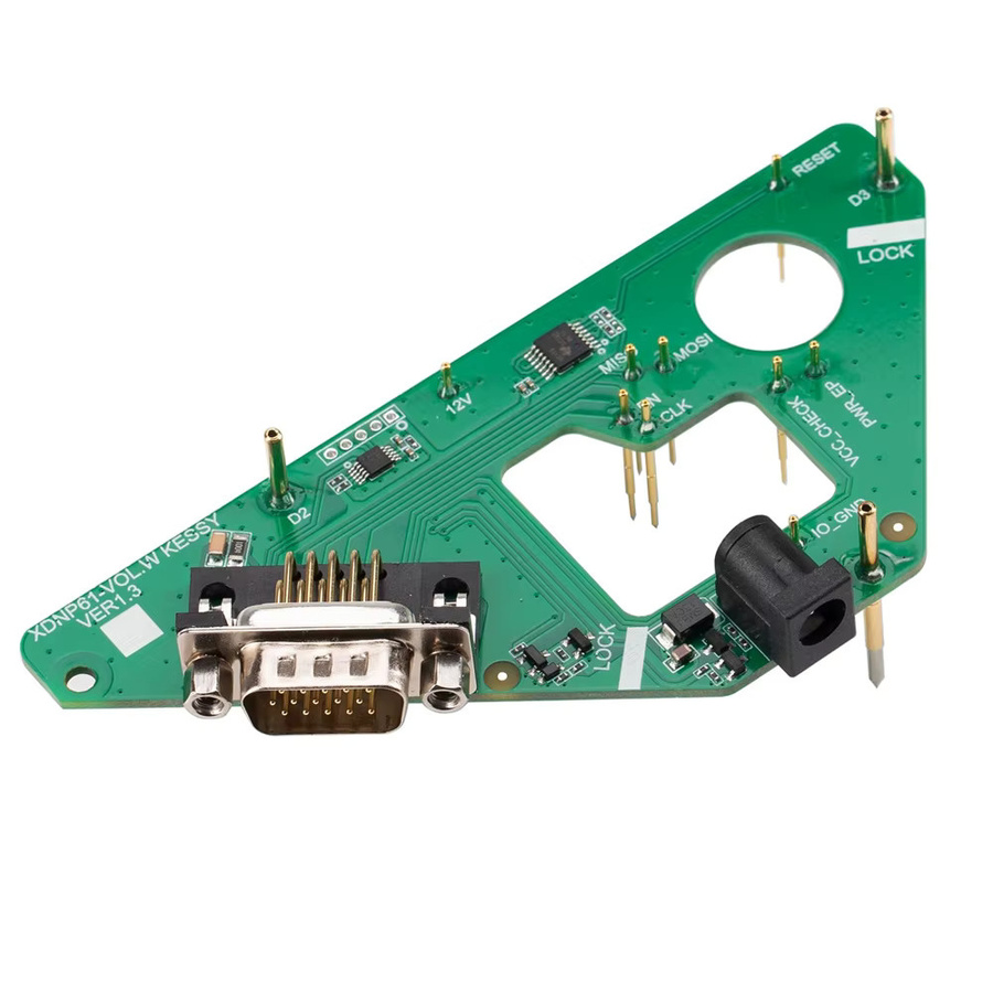 Xhorse XDNP61GL lötfreier Adapter für VW KESSY 4. IMMO System in Grün, kompatibel mit Schlüsselwerkzeug Plus und Pad Multi Prog zum Lesen von IMMO Daten - Bild 3
