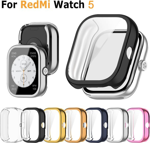 Xiaomi Mi Redmi Watch 5 Displayschutzfolie, Silikon, transparent, Unisex - Bild 1