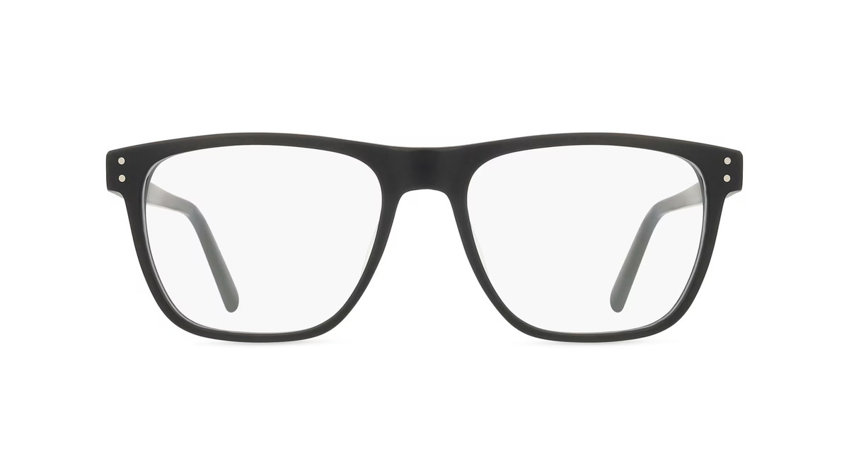Freigeist 863040 Korrektionsbrille, Vollrand, Quadratisch, Kunststoff, Herren, schwarz - Bild 1