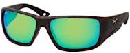 Maui Jim Keha 663 Sonnenbrille, Rechteckig, Herren, Vollrand, Kunststoff, polarisiert - Bild 1