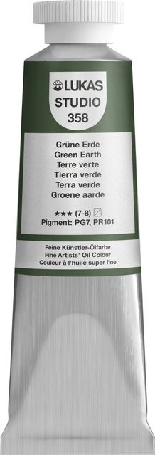 Lukas Studio Ölfarbe Grüne Erde 37 ml für Profis - Bild 1