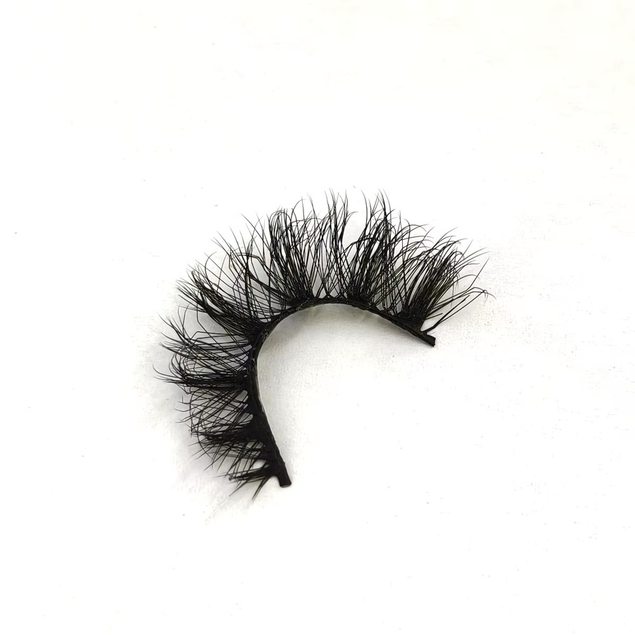 AMSDCN Künstliche Wimpern, 7 Paar, Black, 8D-Volumen - Bild 6