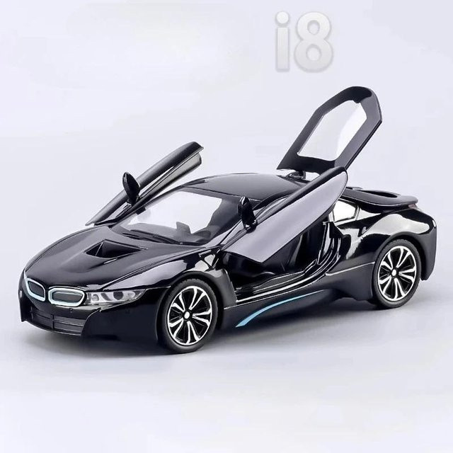 Linyi toy car I8 Supercar Legierung Auto, Die-Cast Automodell, mit Sound und Licht, ab 14 Jahren - Bild 1