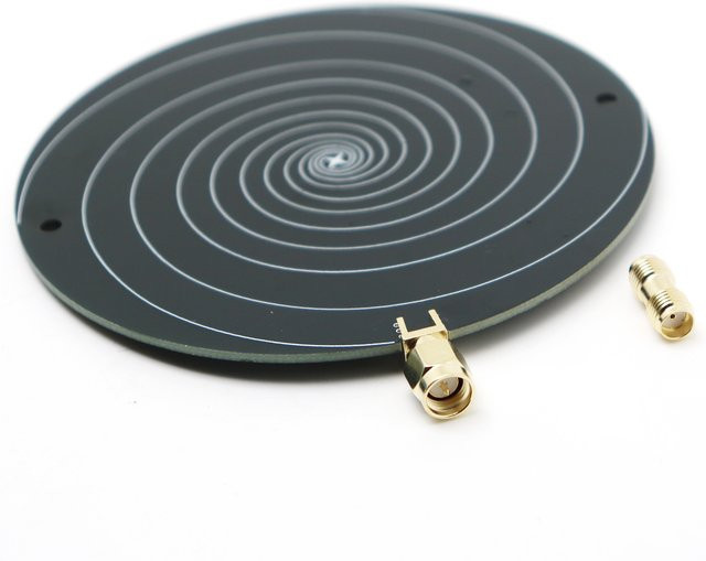 Dykbcells Omnidirektionale Antenne für SAM RF-Signal UWB 900MHz bis 8GHz in Schwarz für Amateurfunk und SDR Labortests - Bild 1