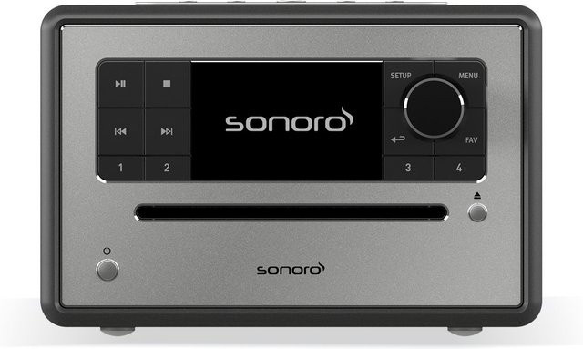Sonoro Kompaktanlage ELITE SO-9110-200-MG in Graphit Matt und Silber - Bild 2