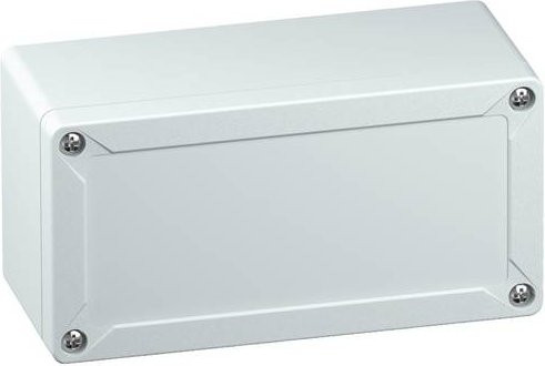 Spelsberg TG PC 1608-9-o Installations-Gehäuse aus Polycarbonat in Lichtgrau, B/T/H: 16,2 x 8,2 x 8,5 cm - Bild 1