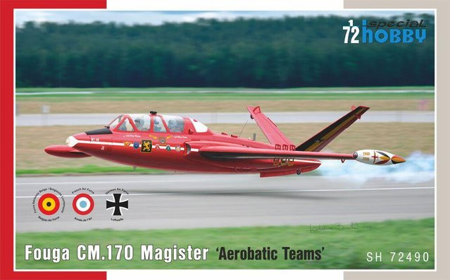 Special Hobby Fouga CM.170 Magister - Aerobatic Team, Modellbauzeug, 1:72 - Bild 1