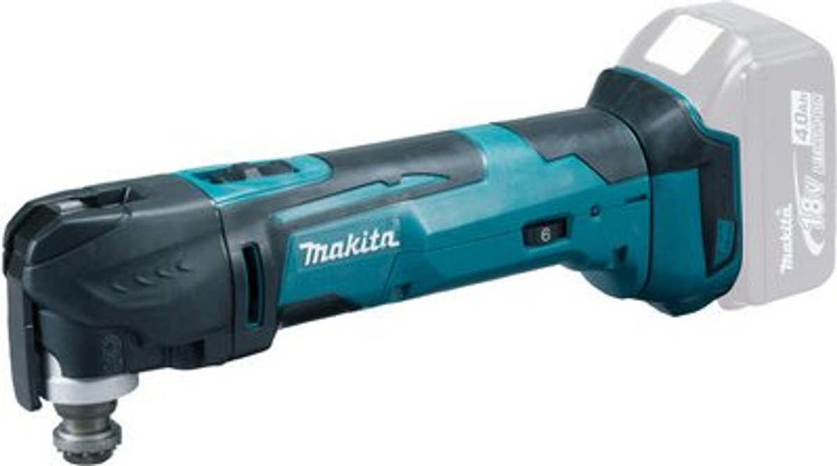 Makita Akku-Multifunktionswerkzeug DTM51Z 18V Solo-Version mit 6000 U/min Leerlaufdrehzahl in Türkis - Bild 2
