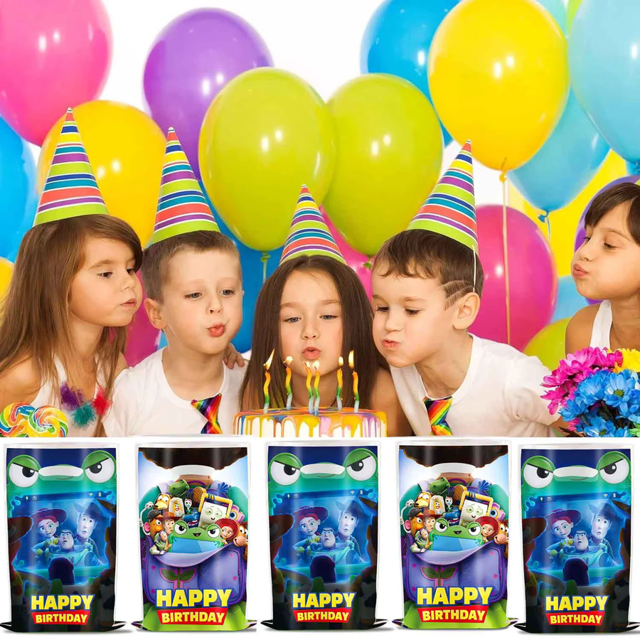 Beast Kingdom Toy Story Geschenktüten aus Kunststoff in Mehrfarbig für Geburtstag und Party - Bild 2