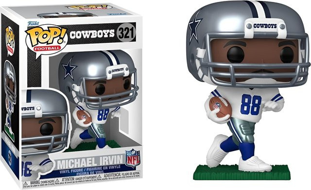 Funko NFL POP Legends Michael Irvin Dallas Cowboys, Einzelfigur - Bild 1