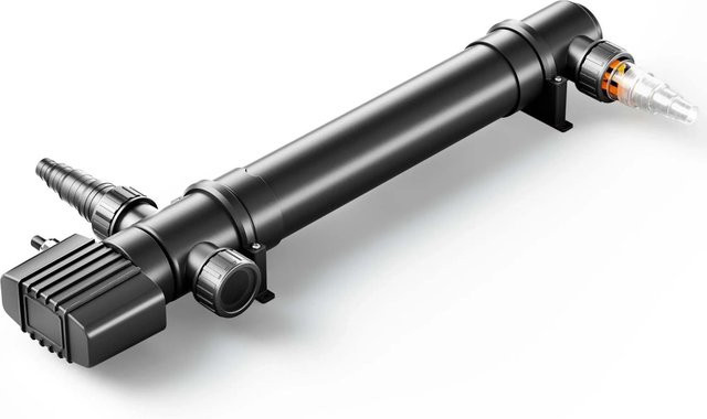 Sunsun UV-C Teichklärer Wasserklärer Lichtfilter in Schwarz mit 55 W und 5000 L/H - Bild 1