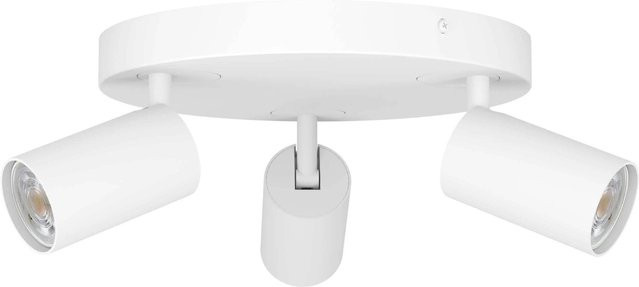 Eglo LED-Spotleuchte Telimbela-Z Rund Weiß 3-flammig mit Zigbee und Bluetooth - Bild 1