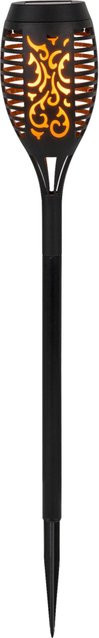Sensation Solarleuchte aus Kunststoff in Schwarz, B/H/L: 7,2 x 51 x 7,2 cm - Bild 1