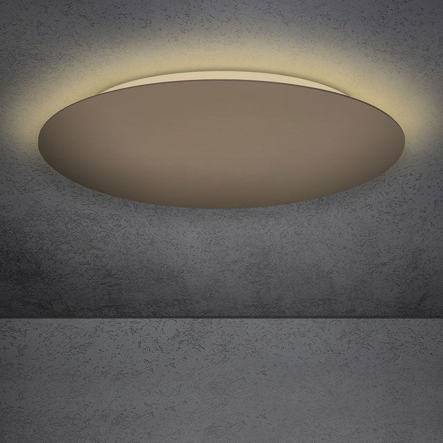 Escale Blade 95 LED-Wand- und Deckenleuchte in Bronze aus Aluminium mit Up-and-Down-Lichtfunktion und 2700K Warmweiß - Bild 1