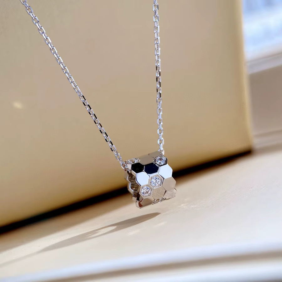 MESSITOK Damenhalskette 925 Silber, Diamant, Zirkonia - Bild 2