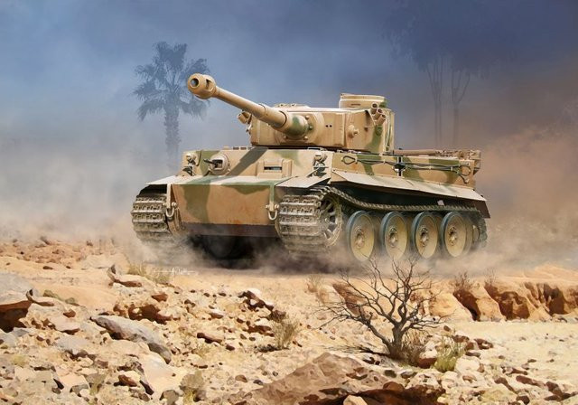Revell PzKpfw VI Ausf. H Tiger, Fahrzeug - Bild 1