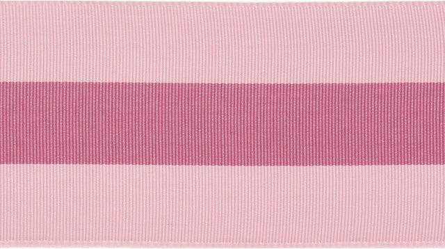 Rico Design Webband Streifen in Altrosa und Violett - Bild 1