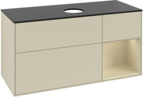 V&B Waschtischunterschrank Finion in Lackausführung, Breite: 120 cm, Tiefe: 50,1 cm, Höhe: 50,1 cm - Bild 1