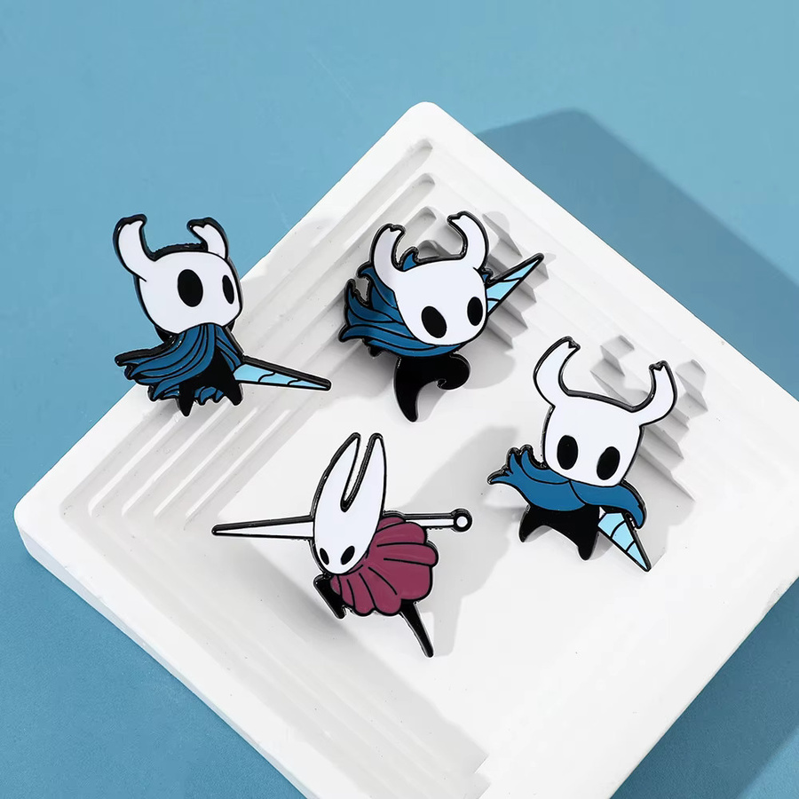 Hollow Knight Brosche, Metall, Bunt, Unisex - Bild 3