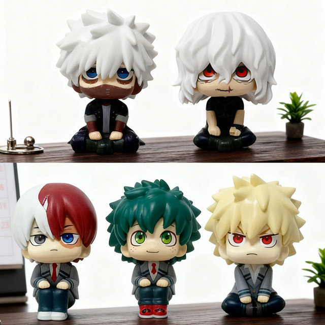 My Hero Academia Figur Izuku Midoriya Tomura Shigaraki Whirlpool Bakugou Shoto Todoroki, Ornament, Einzelfigur, Bunt / Mehrfarbig - Bild 1
