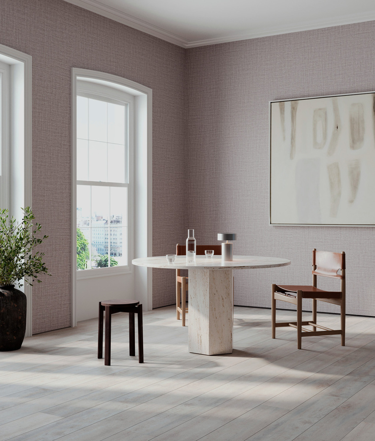 Arte Tapete Lana Lavender in Lila und Grau mit abstraktem Design - Bild 1