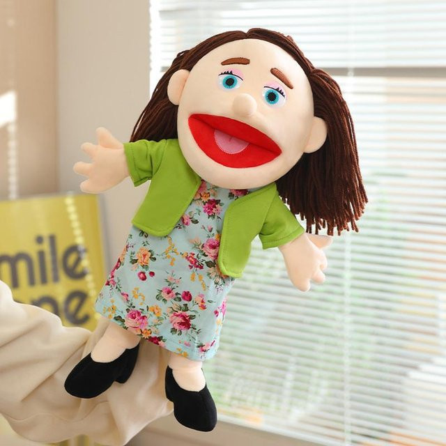 Familien-Serie Handpuppe, Rollenspiel, 38cm, ab 14 Jahren - Bild 1
