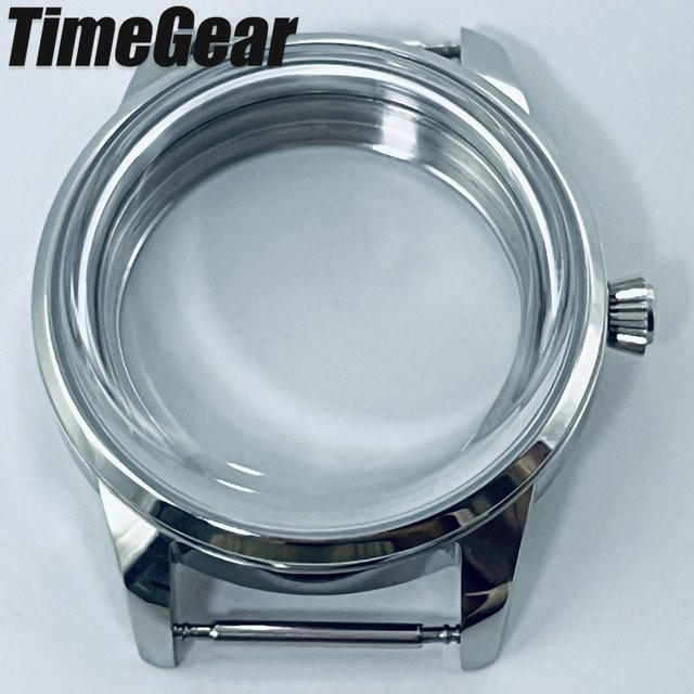 AETEEY Uhrengehäuse Edelstahl, 33 mm, Silber, Damen - Bild 1