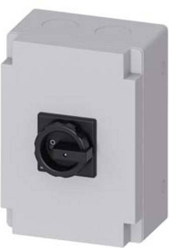 Siemens Lasttrennschalter Schwarz 3polig 100A 50mm² 690 V/AC 3LD27660TB51 - Bild 1
