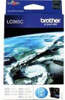 Brother Tintenpatrone LC-985C Cyan für Inkjet-Drucker - Bild 1