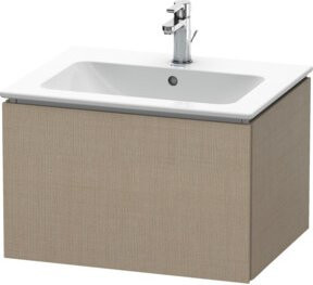 Duravit L-Cube Waschtischunterschrank wandhängend in Beige mit einem Auszug, B: 62 cm, T: 48,1 cm, H: 40 cm - Bild 1