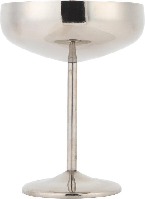 CosyHome Cocktailglas aus 304 Edelstahl in Weiß, 300 ml, kälteisoliert und bruchsicher - Bild 1