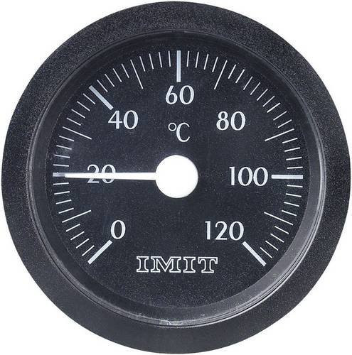 IMI Kapillar-Einbau-Thermometer groß in Schwarz - Bild 1