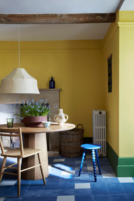 Little Greene Absolute Matt Emulsion Wandfarbe Indian Yellow 335, Gelb, 2,5 l - Bild 2