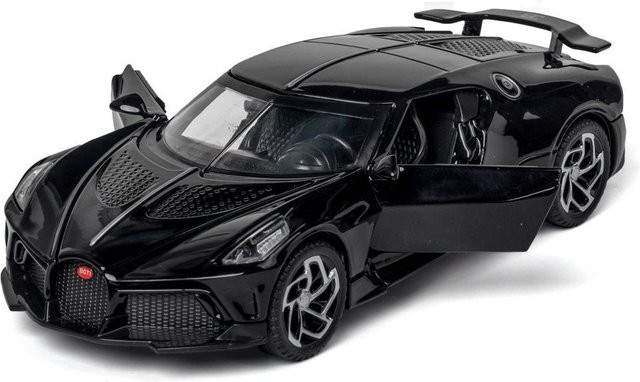 Linyi toy car La Voiture Noire, Modell Spielzeug, 1:32, mit Licht und Sound, ab 14 Jahren - Bild 1