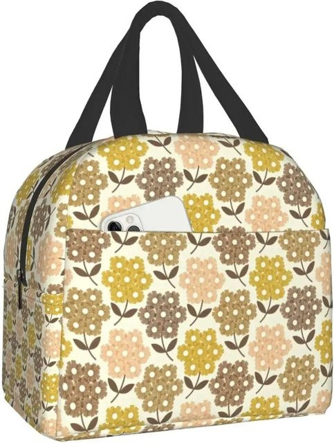 Orla Kiely Thermoisolierte Lunchtasche Multi Stem in Himmelblau, B/T/H: 22 x 20 x 13 cm - Bild 1