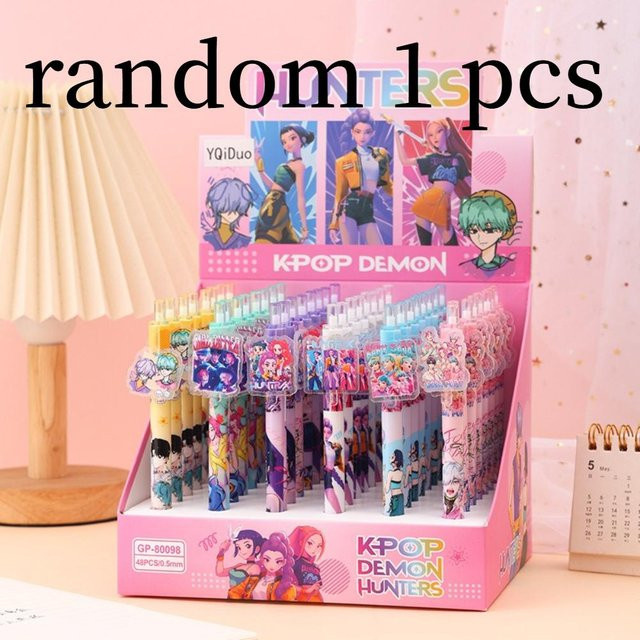 Yiran toy 1 Kugelschreiber mit Anime Demon Slayer Motiv in Multicolour für Schüler und Bürobedarf - Bild 1