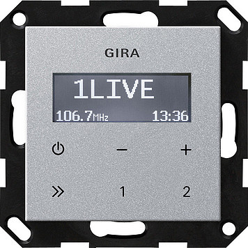 Gira Smart Home Zentrale Steuereinheit Zubehörteil in Silber (228426) - Bild 1