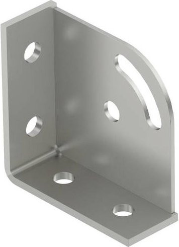 OBO Bettermann Montageträger aus Metall in Silber, 10 Stück - Bild 1