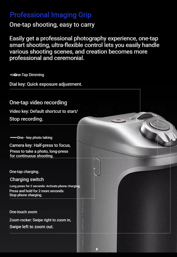Zeiss 2,35X Telezoom-Objektiv Professionelles Fotografie-Kit für Vivo X300 Standard Edition und X300 Pro Mobiles Kamera-Zubehörset - Bild 3