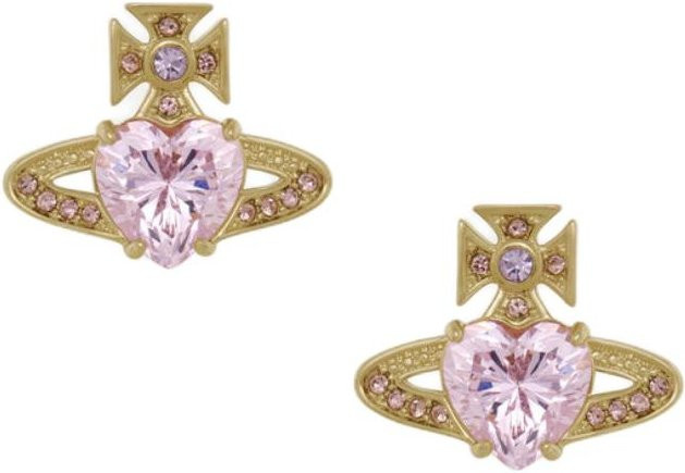 Vivienne Westwood Ariella Ohrringe, Gold, Kristall, Damen - Bild 1