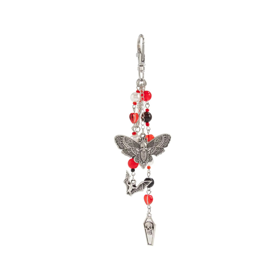 Ingemark Anhänger, Schmetterling, Fledermaus, Glas, Perle, Damen - Bild 3