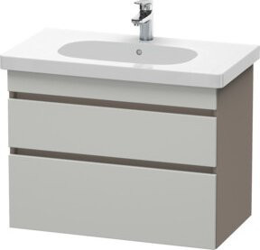 Duravit Waschtischunterschrank DuraStyle in Weiß, wandhängend, Breite: 80 cm, Tiefe: 45,3 cm, Höhe: 61 cm - Bild 1
