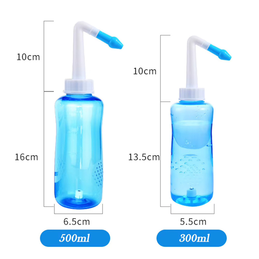 vvocci Nasenspüler, Nasenspülflasche mit Schutzvorrichtung, für Erwachsene und Kinder - Bild 3