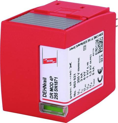 DEHN 953021 DR MOD 4P 255 SN1871 Überspannungsschutz-Modul in Rot - Bild 1